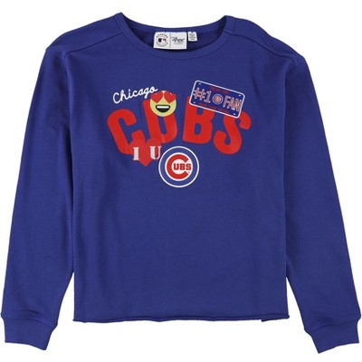 G-III Sports Womens Chicago Cubs Sweatshirt