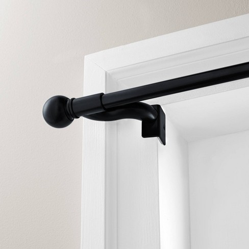 Curtain rod that extends from wall deals