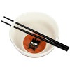 Hello Kitty Badtz Maru Orange and White 20 oz Ramen Bowl with Chopsticks - 4 of 4