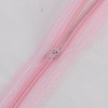 Unique Bargains Nylon Fine Mesh Lightweight Laundry Bag 19.6" x 15.7" Pink White 1 Pc - 3 of 3