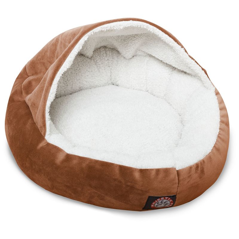 Majestic Pet Suede Canopy Cat Bed - 18", 1 of 5