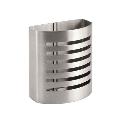 iDesign Stainless Steel Magnetic Pencil Holder - Brushed