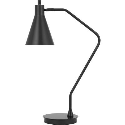 Cal Lighting Type A led bulb 12W max Capstone task metal table lamp with swivel shade