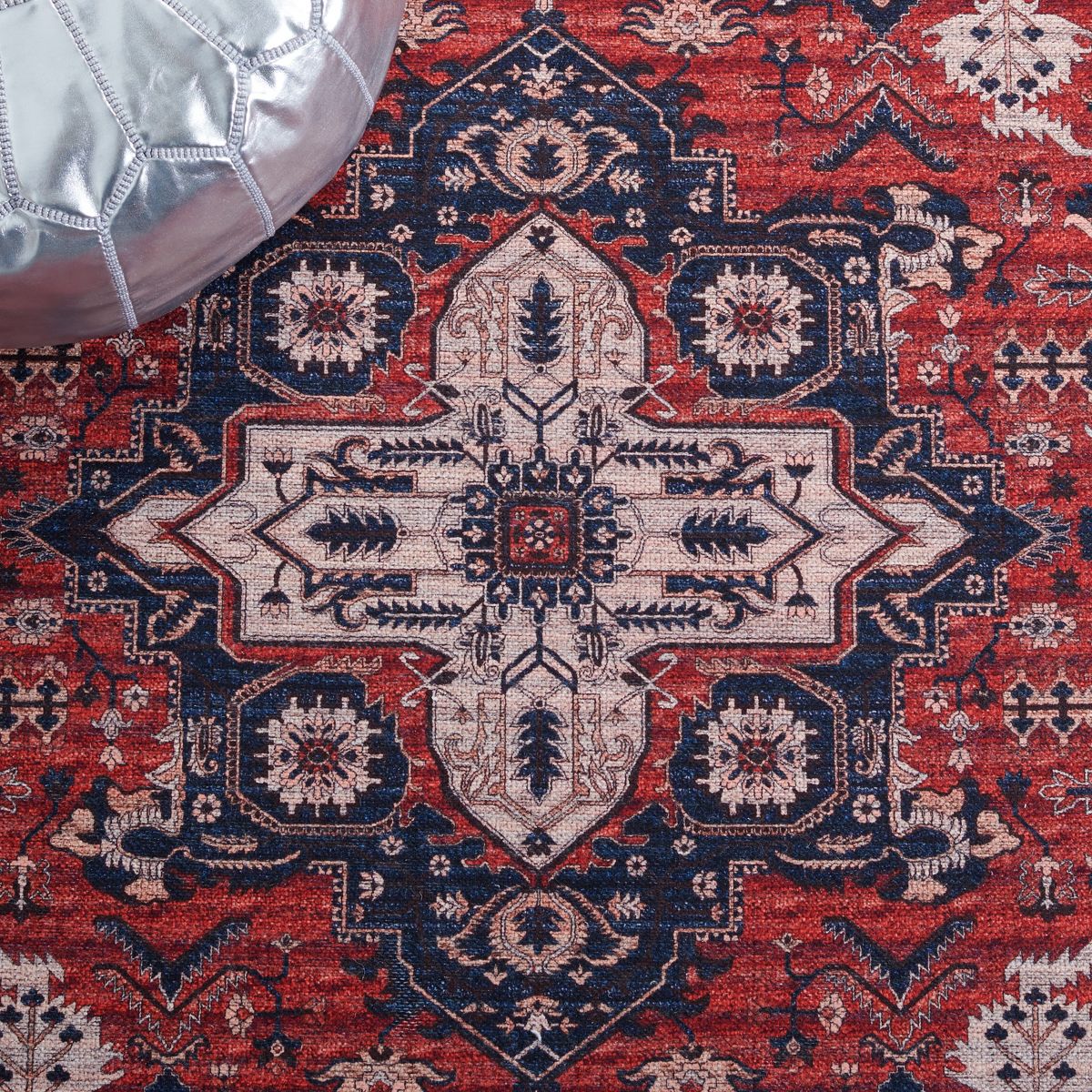 Serapi SEP560 Machine Washable Skid Resistant Power Loomed Indoor Rugs - Safavieh - thumbnail 6