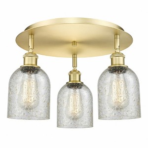 Caledonia - 3 Light Flush Mount In Industrial Style-9.5 Inches Tall and 16.75 Inches Wide - 1 of 1