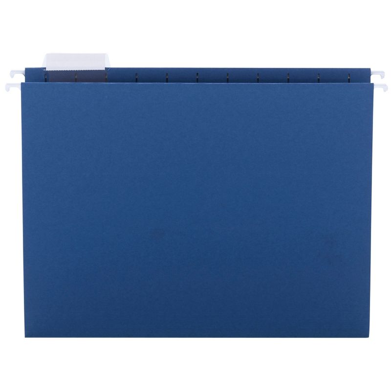 Smead Hanging File Folder with Tab, 1/5-Cut Adjustable Tab, Letter Size, 25 per Box, 3 of 7