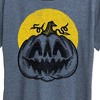Women's - Instant Message - Scary Vintage Pumpkin Short Sleeve Graphic T-Shirt - 2 of 4