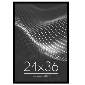 Americanflat Poster Frame - Perfect for Photos and Artwork - Black - 1 of 4