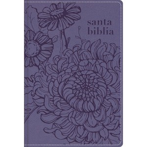 Nbla, Santa Biblia, Edición Versificada, Tamaño Bolsillo, Leathersoft, Morado, Con Cierre, Palabras de Jesús En Rojo, Comfort Print - (Leather Bound) - 1 of 1