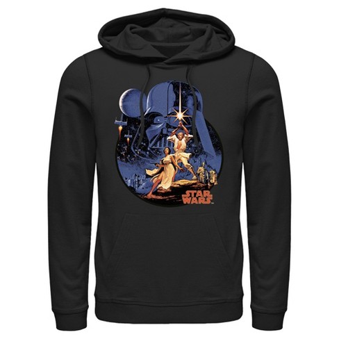 Star wars black hoodie sale