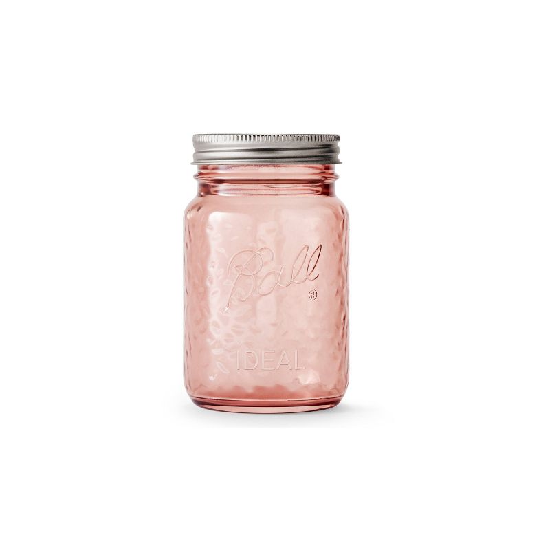Ball 16oz 4pk Glass Regular Mouth Rose Vintage Mason Jar with Lid and Band, 2 of 10