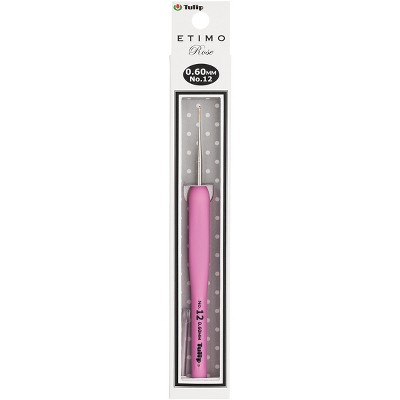 Tulip Etimo Rose Steel Crochet Hook-Size 12/.6mm