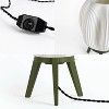 16.5" Wavy Modern Contemporary Plant-Based PLA 3D Printed Dimmable LED Table Lamp - JONATHAN Y - 3 of 4