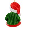 Kurt S. Adler 3.0 Inch Child In Christmas Outfit Sweater Santa Hat Present Tree Ornaments - 3 of 3