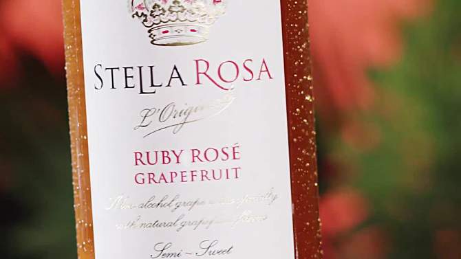 Stella Rosa Ruby Rose Grapefruit Wine - 750ml Bottle, 2 of 11, play video