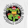 Men's - Teenage Mutant Ninja Turtles - Have A Turtley Awesome Holiday Short Sleeve Graphic T-Shirt - 2 of 4