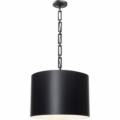 Crystorama Lighting Alston 6 - Light Chandelier in  Matte Black/White