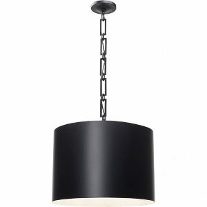 Crystorama Lighting Alston 6 - Light Chandelier in  Matte Black/White - 1 of 4