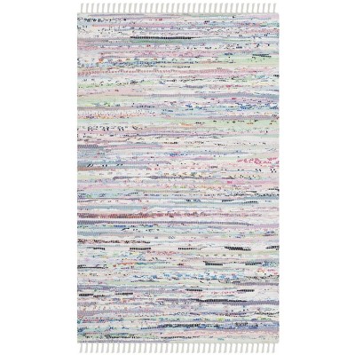 Rag Area Rug RAR125 Hand Woven Area Rug  - Safavieh