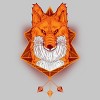 Men's Design By Humans Firefox Stare By sayahelmi T-Shirt - 2 of 4