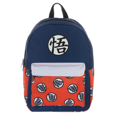 Dragon Ball Z 5-Piece Set: 17 Backpack, Lunchbox, Utility Case, Molded Rubber ID Holder, and Carabiner