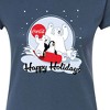 Women's - Coca-Cola - Happy Holiday Sled Fitted Graphic T-Shirt - 2 of 3
