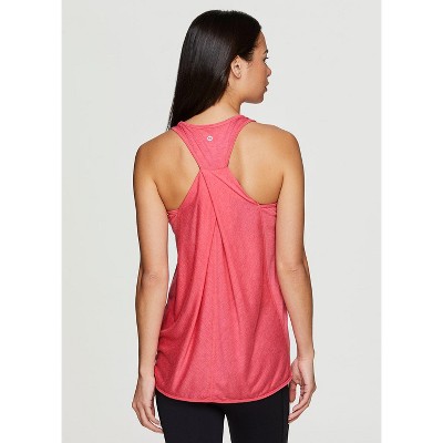 RBX Active Women's Twist Back Soft Relaxed Tank Top Tunic