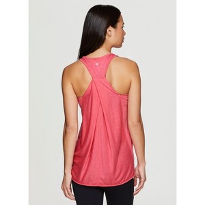 RBX Active Women's Twist Back Soft Relaxed Tank Top Tunic - 1 of 4