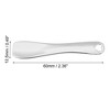 Unique Bargains Makeup Spatula Mini Spoon Eye Cream Massage Sticks Beauty Scoop Heart Shaped 2.36"x0.49" 3 Pcs - 4 of 4