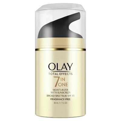 Olay Total Effects Face Moisturizer Fragrance-Free - SPF 15 - 1.7 fl oz