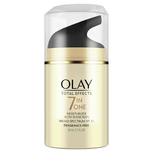 Olay Total Effects Face Moisturizer Fragrance-Free - SPF 15 - 1.7 fl oz - image 1 of 4