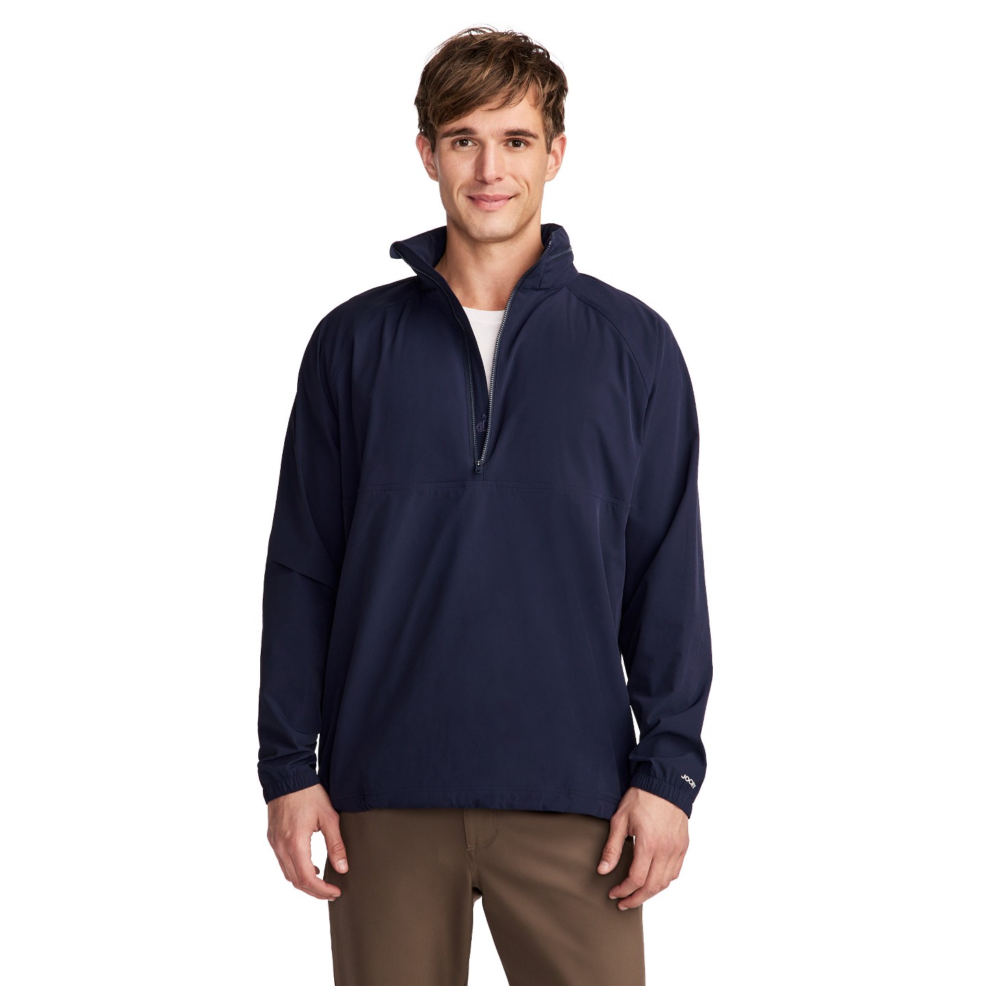 Мужская куртка Jockey 1876 Collection 1/2 Zip Windbreaker M Blue, цвет: Синий — фото 1
