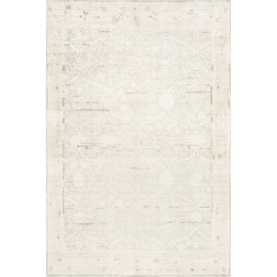 nuLOOM Adalyn SpinClean Machine Washable Stain-Resistant Area Rug