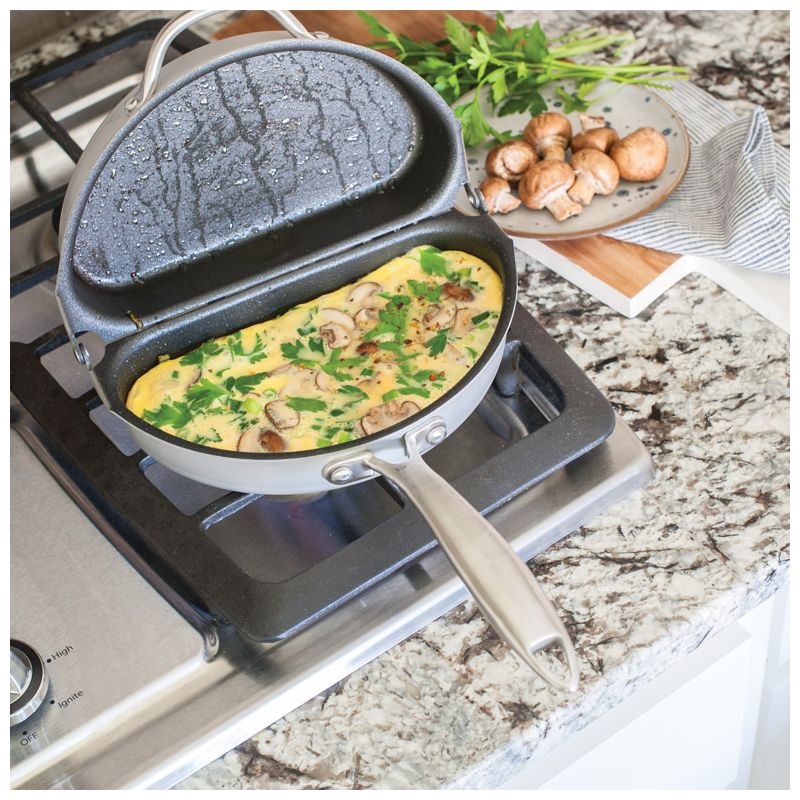 Nordic Ware Italian Frittata and Omelet Pan- Gray, 3 of 8