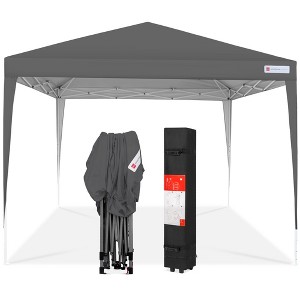 Best Choice Products 10x10ft Pop Up Canopy Outdoor Portable Adjustable Instant Gazebo Tent w/ Carrying Bag - 1 of 4