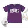 The Juniper Shop SmileyWorld Arched Varsity Toddler Short Sleeve Tee - 2 of 4