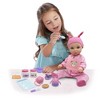 New Adventures Little Partners: Baby Doll Feed & Care Deluxe Playset w/ 15in Baby Doll - 4 of 4