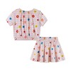 Andy & Evan  Toddler  Pink Gingham Jersey Top & Shorts Set - 2 of 4