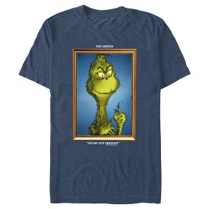 Men's Dr. Seuss Framed Grinch Painting T-Shirt - 1 of 4
