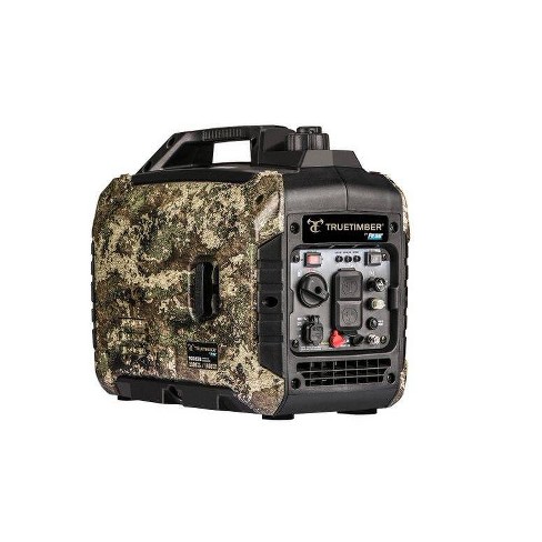 Pulsar 2300w Camo Inverter Gas Powered Generator With Trutimber