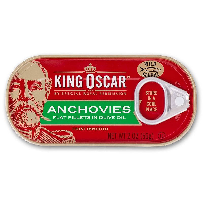 King Oscar Anchovies in Olive Oil - 2oz, 1 of 5