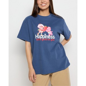 Samii Ryan | Happiness Looks Good Oversized Tee , Blue , X-Small , 1 - 1 of 1