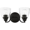 Livex Lighting Montgomery 2 - Light Vanity in  Black - image 2 of 3