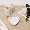 Pavilion Gift Company - In Our Hearts - 4.5" Heart Keepsake Dish - Decorative Trays and Platters - 3 of 4