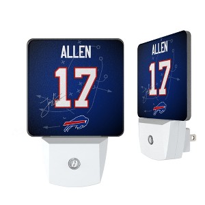 NFL Buffalo Bills Players Game Tactic Night Light 2-Pack - 1 of 4