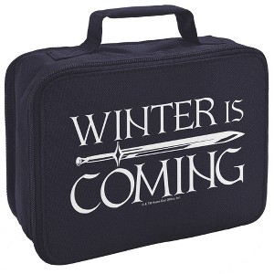 Game Of Thrones Winter Is Coming Insulated Soft Sided Lunch Box - 1 of 4