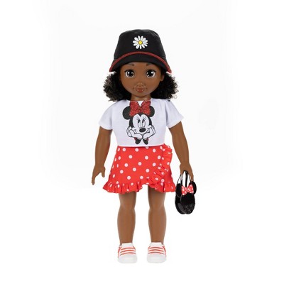 Disney 18 Brunette Doll - Minnie Inspired (target Exclusive) : Target