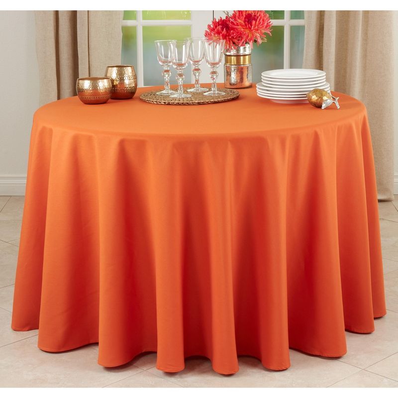 Saro Lifestyle Solid Color Everyday Tablecloth, 4 of 8