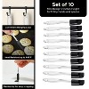 Mini Spatula Set - 10-Piece, Silicone, Heat-Resistant, Non-Stick, Dishwasher Safe – Versatile Tools for Baking, Cooking & Mixing - 3 of 4