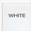 School Smart Legal Pad, 8-1/2 x 11 Inches, White, 50 Sheets, Pack of 12 - 3 of 4